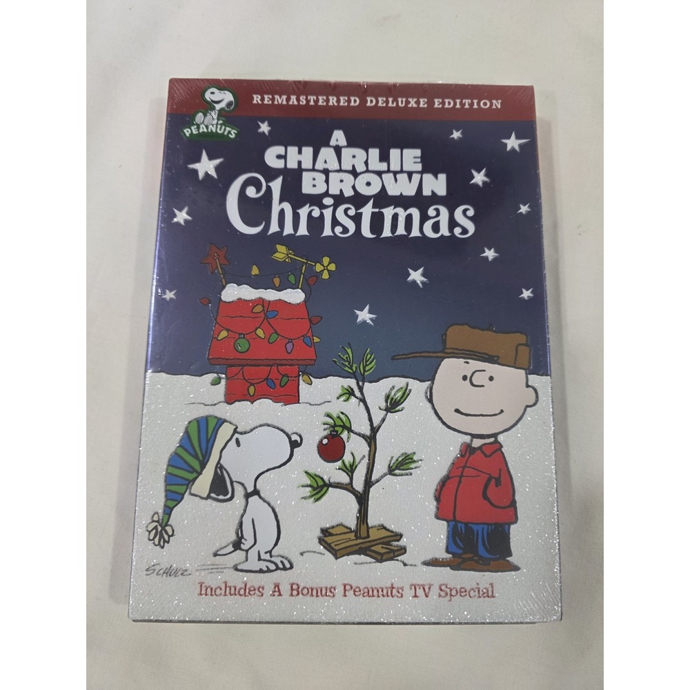 A Charlie Brown Christmas (DVD, 2008, Remastered Deluxe Edition) New Sealed